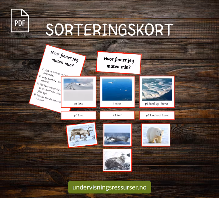 PDF Dyr i Arktis - Tredelskort