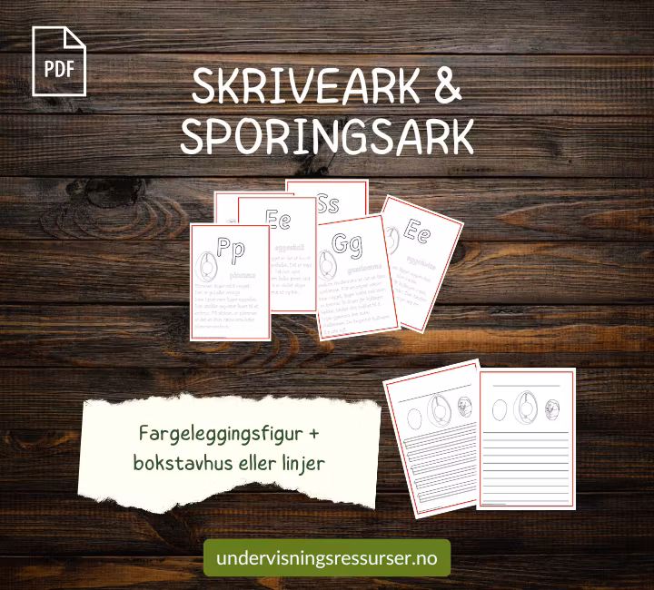 PDF Eggets deler - Eggets anatomi - Kortmateriell med faktatekster og illustrasjoner