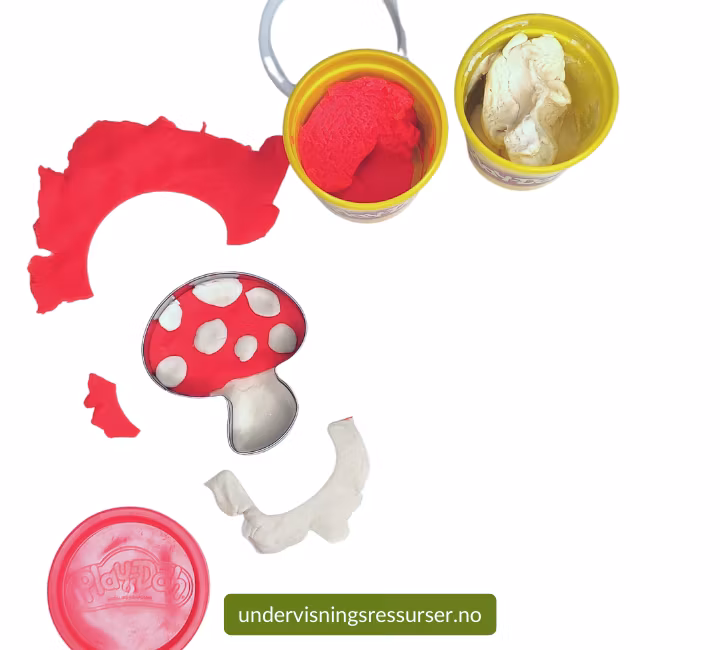 Pepperkakeform / leireform: Sopp (7 cm)