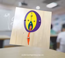 Montessori puslespill - bønnefrøets deler - frøplante, naturfag