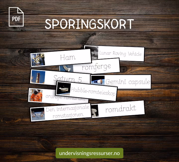 PDF Mennesker i verdensrommet - bildekort og faktatekster