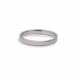 Ring Matt 2,5 mm Återvunnet Silver