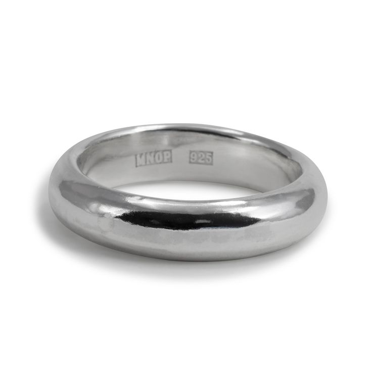 Handgjord silverring Återvunnet silver