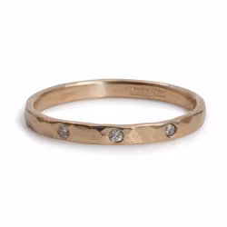 Ella Hamrad Ring med Återvunnen Diamant 18K Guld