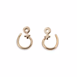 18K Mini-Venus - Comfort Örhängen i Återvunnet Guld