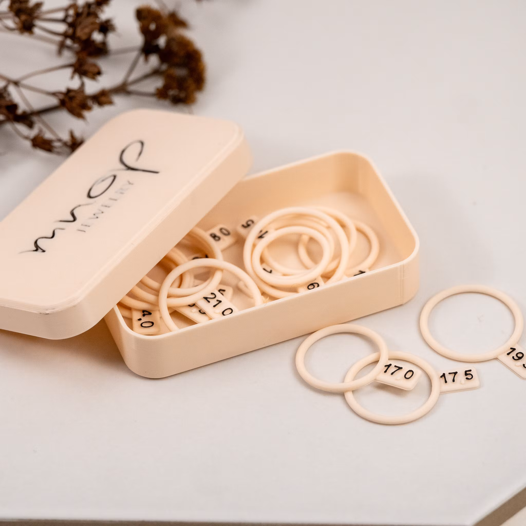 Hyra Ringmått 1,25 till 1,8 mm ringbredd