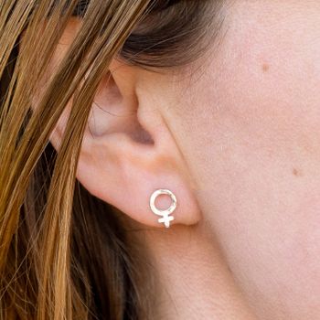 Venus Comfort - Örhängen i Återvunnet Silver