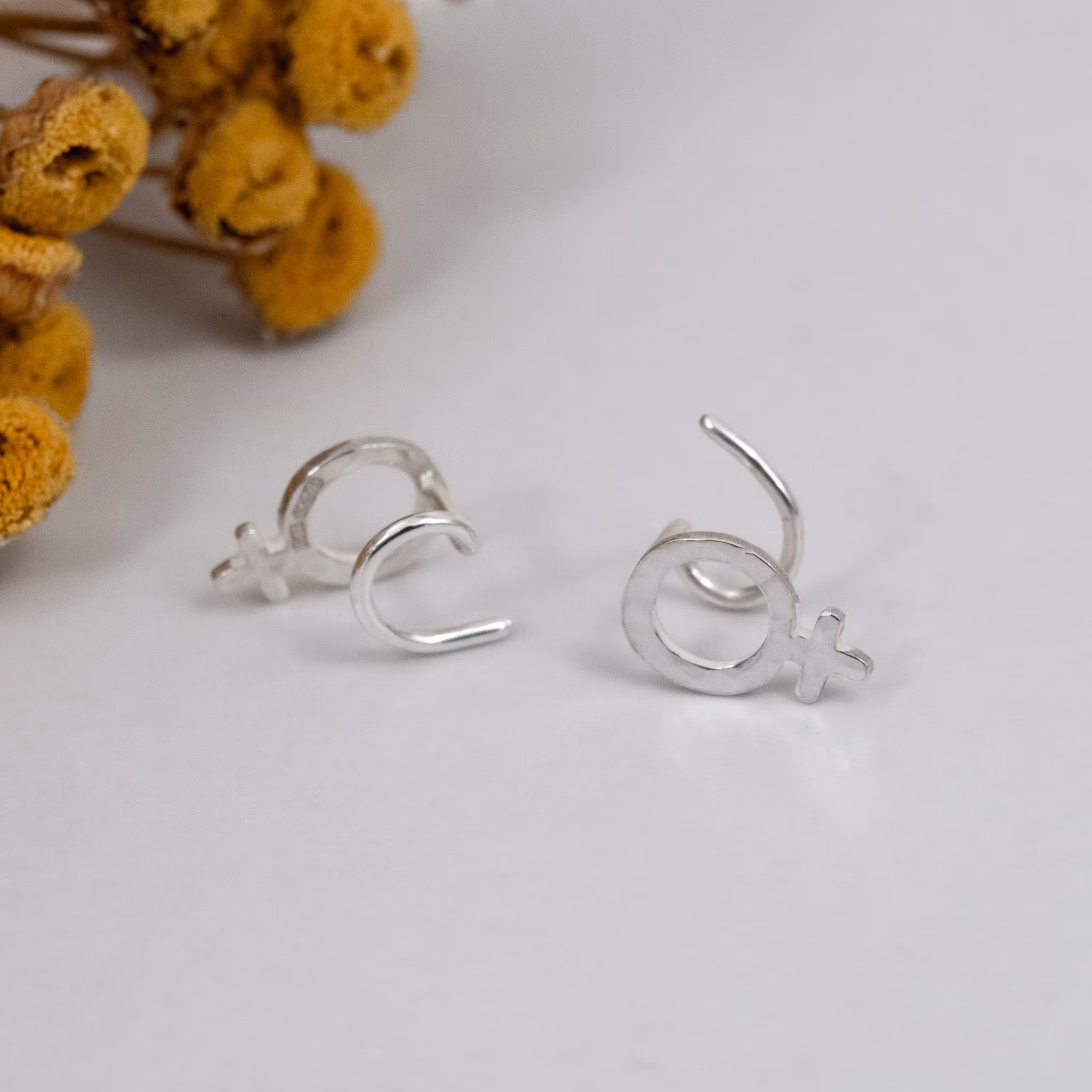 Venus Set - Örhängen och Halsband i Återvunnet Silver