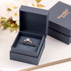 18K Greta Mini - Ring med Diamant Återvunnet Guld