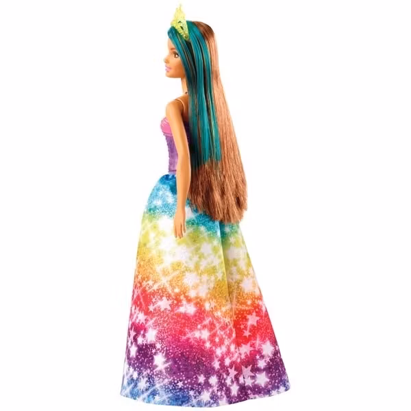 Barbie Dreamtopia  Prinsessa med regnbågsklänning - Lila