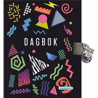 Dagbok med hänglås