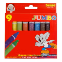 Sense Jumbo Vaxkritor 9-pack