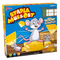 Sällskapsspelet - Stapla mus & ost
