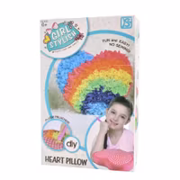 Girl Stylish Heart Pillow