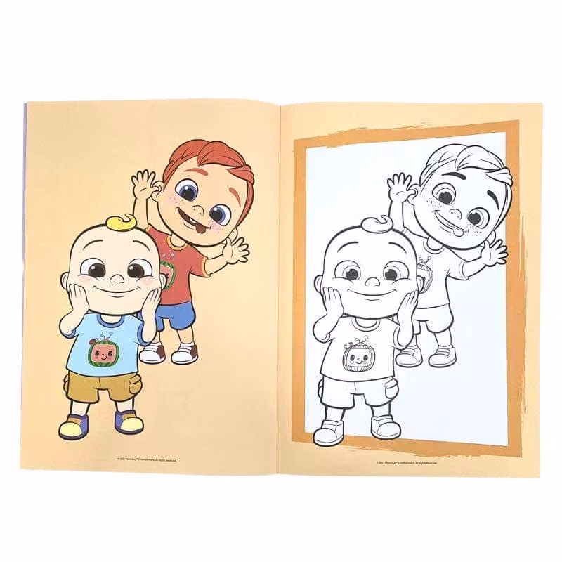 Cocomelon Målarbok