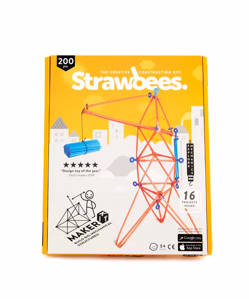 Strawbees - Bygg med sugrör