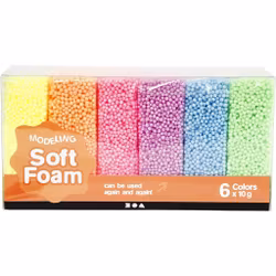 Soft Foam i mixade färger