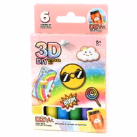 3D DIY Sticker kit - Gör egna klistermärken
