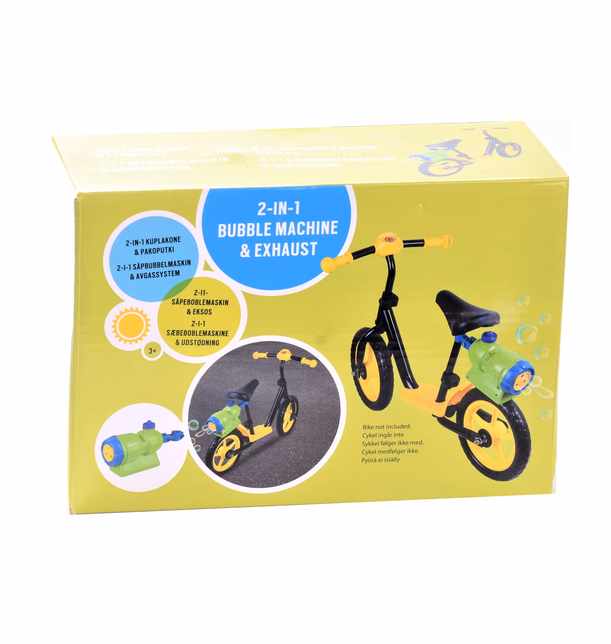 Bubbelmaskin till cykel