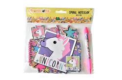Skrivbok med penna - Unicorn
