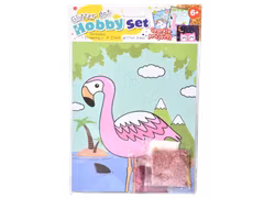 Glitter art - Hobby Set Flamingo