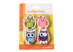 Suddgummi - Ugglor