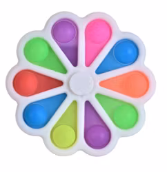 Fidget Spinner med pop it