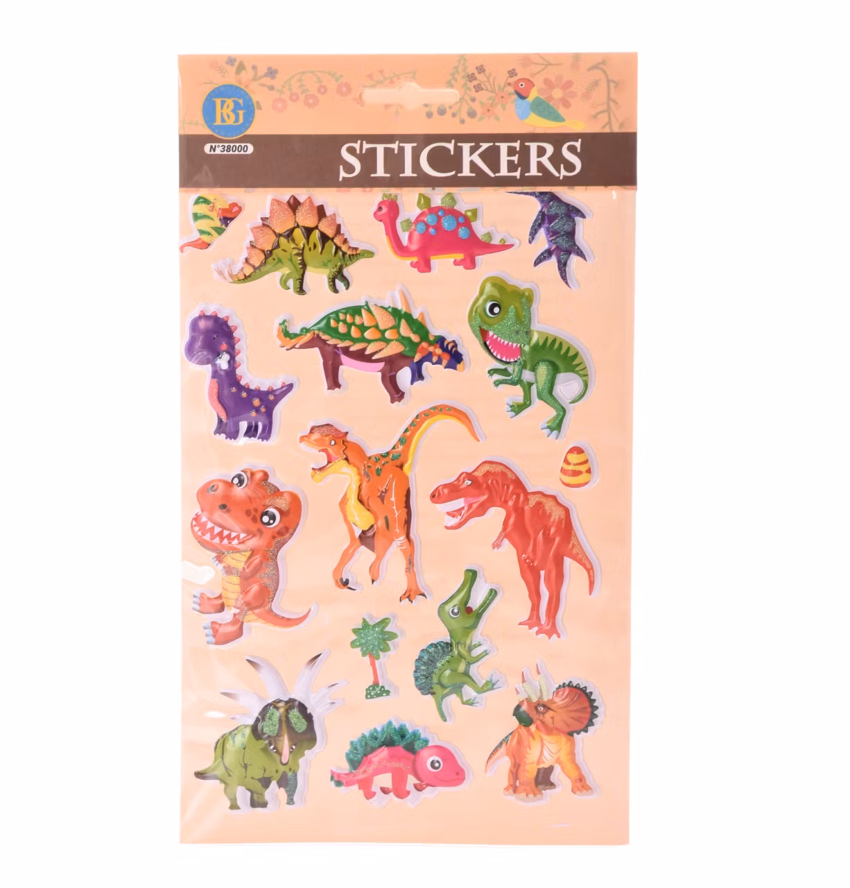 Dinosaurie klistermärken
