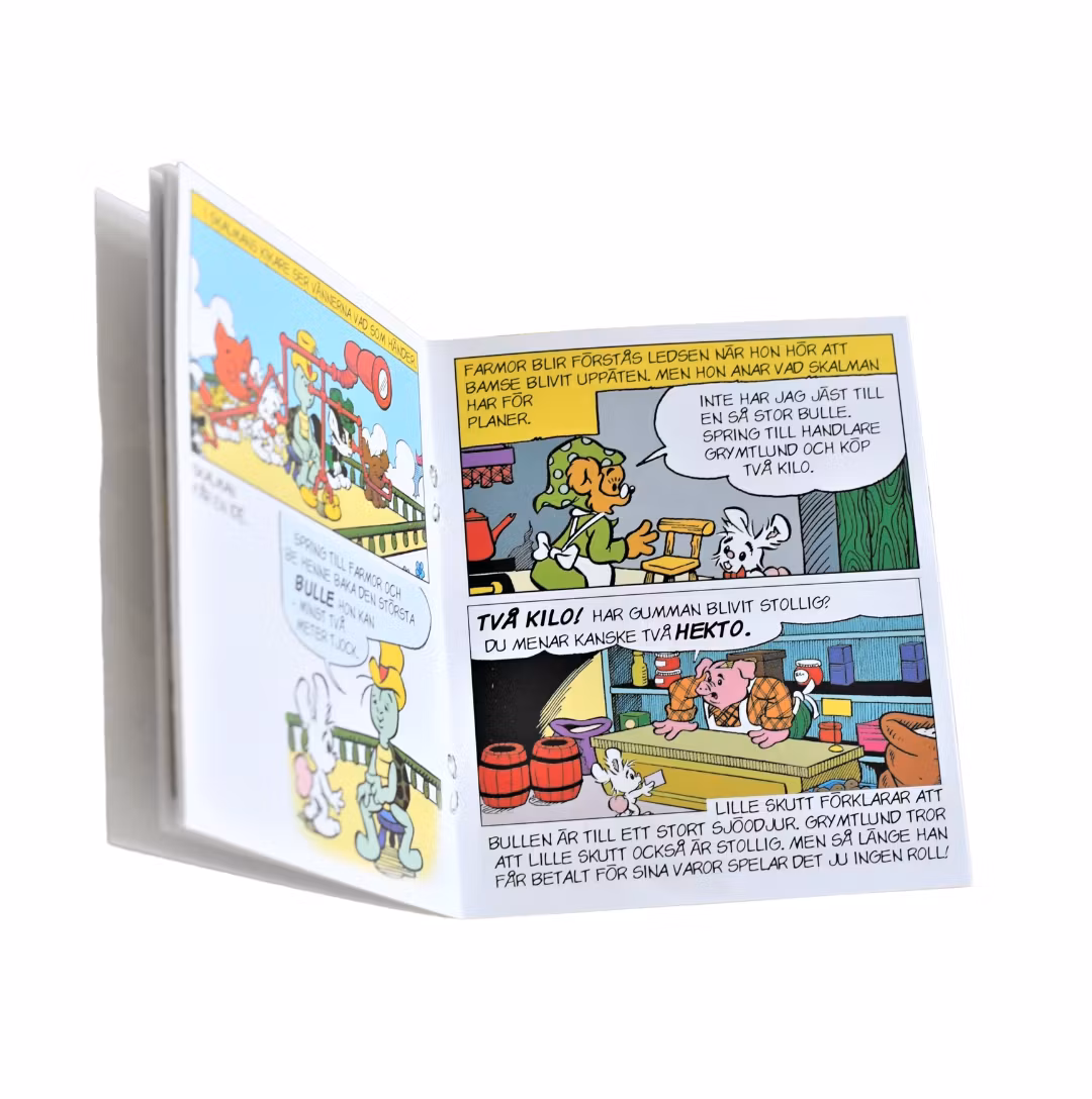 Bamse och sjöodjuret - Minibok