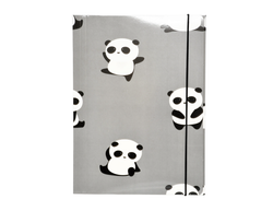 Panda Gummibandsmapp