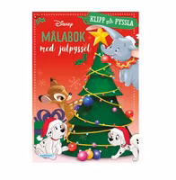 Disney - Målarbok med julpyssel