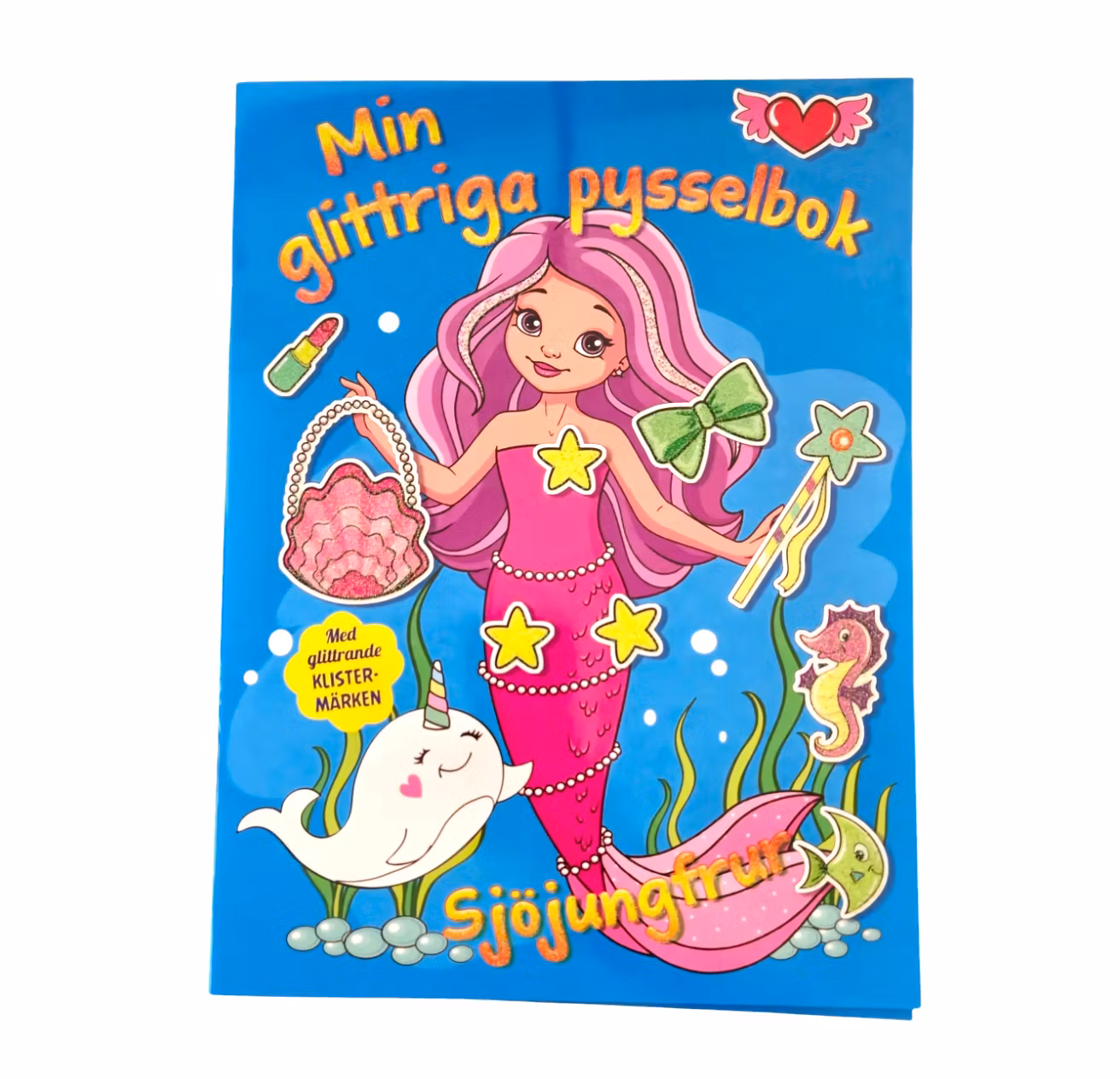 Min Glittriga Pysselbok - Sjöjungfru