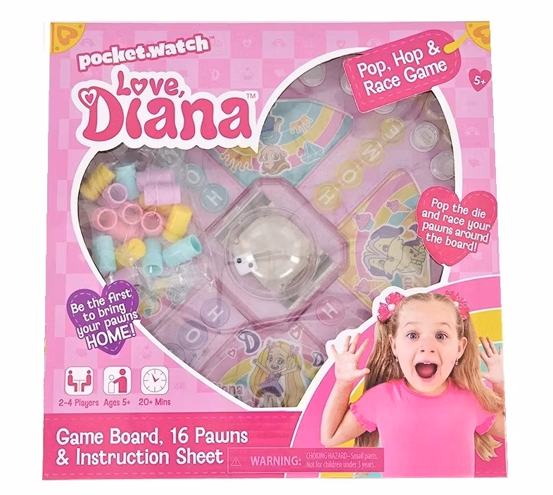 Love Diana - Pop, Hop & Race Game