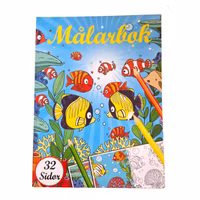 Målarbok - Fiskar