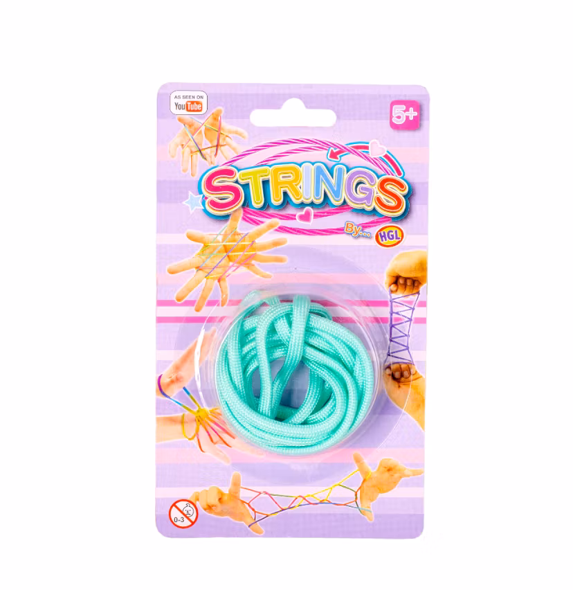 String  Game - Fingersnöre Turkos
