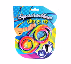 Supersträckbart Klistrigt Rep