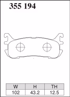 MX-5 93-05, Dixcel Z bak
