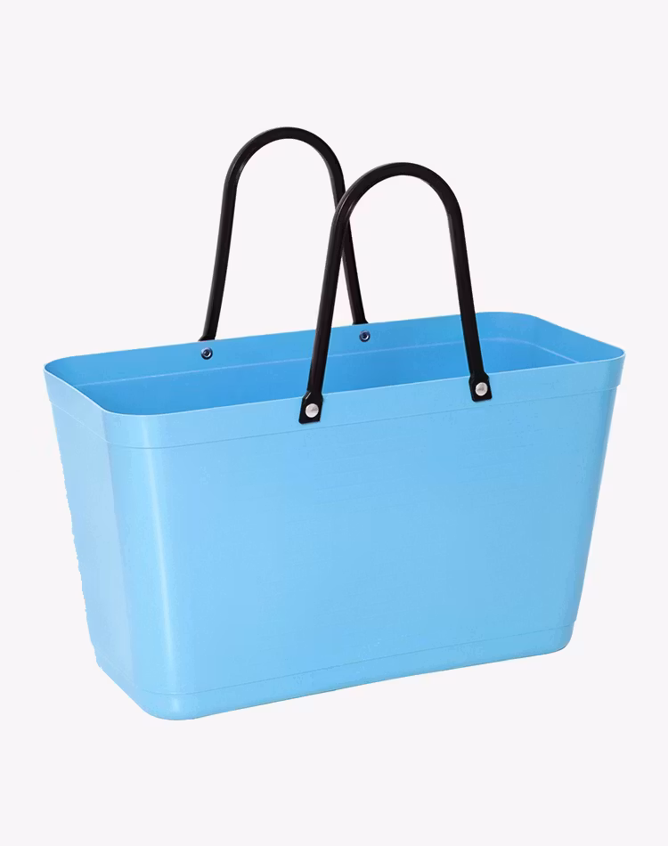 Hinzaväska stor Ljusblå - Green Plastic