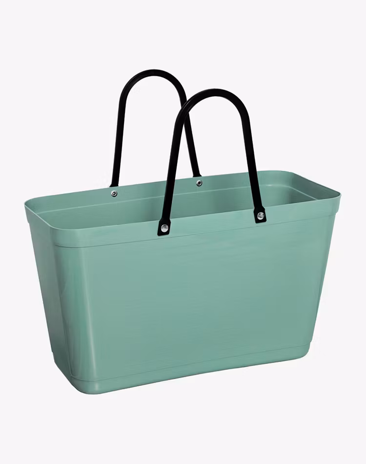 Hinzaväska stor Olivgrön - Green Plastic