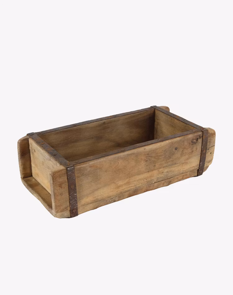 Trälåda treasure vintage natur S