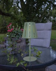 Solar solcells belysning Grön