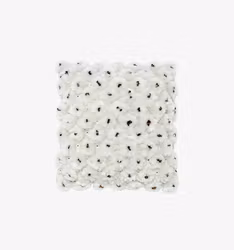Lena kuddfodral Nogat/ Vit
