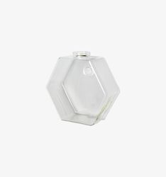 Väggvas i glas 6 kantig