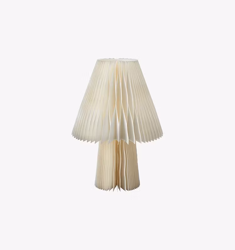 Pleat Konisk Lampa