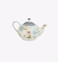 Teapot and warmer Eldveden White