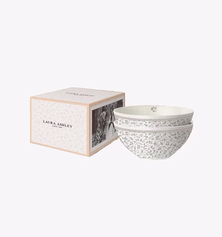 Laura Ashley skål Clematris 2-set
