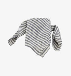 Rough linen stripe servett