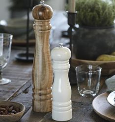 Salt & Pepparkvarn 2 set vit