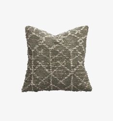 Kuddfodral Rune Creme/Grön