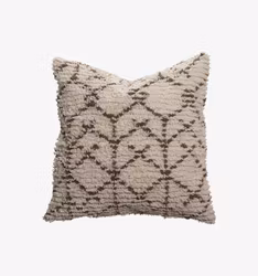 Kuddfodral Rune Creme/Brun